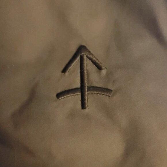 AUTHIER Italy Down Parka Puffer Ski Jacket Fur Trim Gray Green Women US 6 Small - Picture 3 of 12